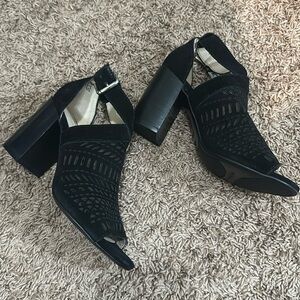 Marc Fisher Black Geela Heels